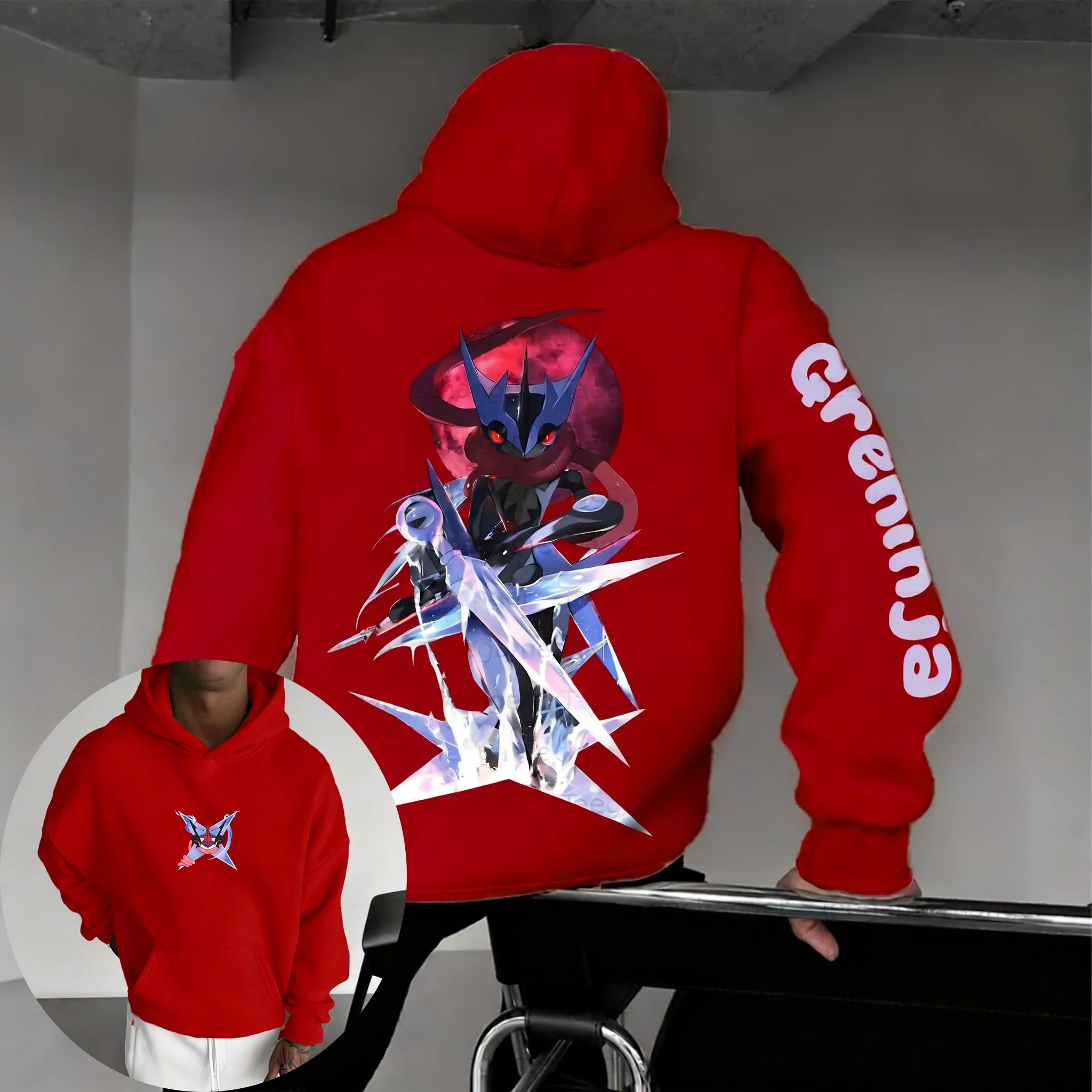 Pokémon Anime Greninja Co Bran - Winter Clothing Anime 评论和价格