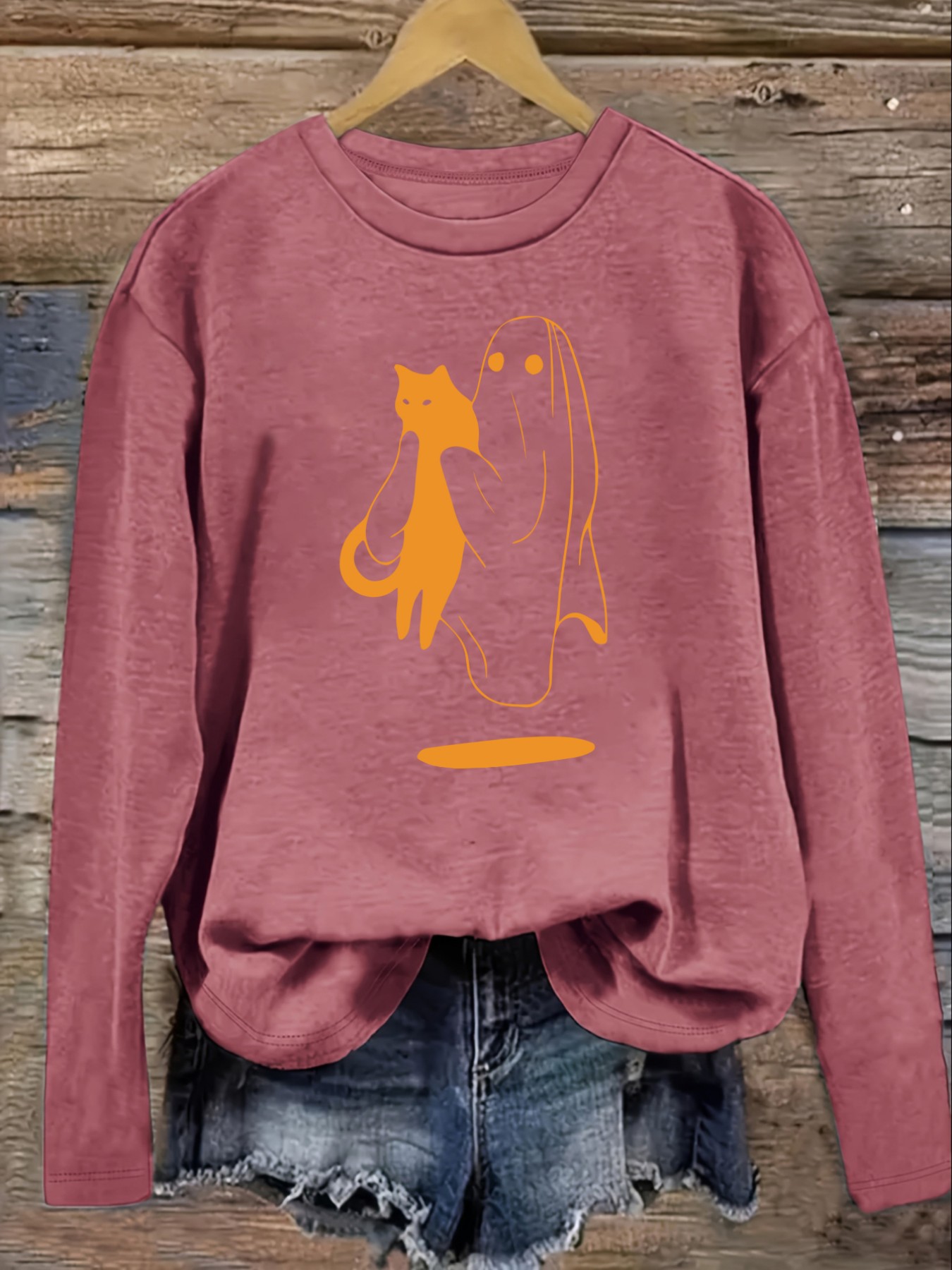 Women's Casual Long Sleeve Cre - Winter Clothing For 评论和价格