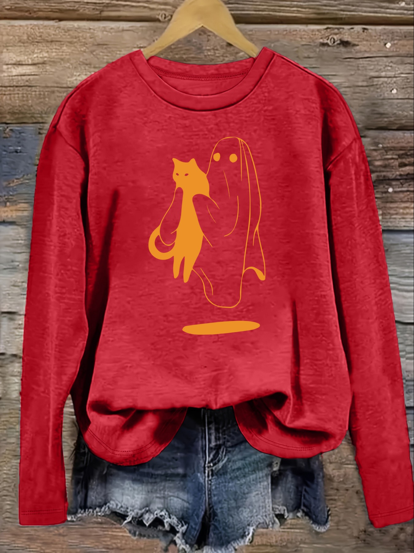 Women's Casual Long Sleeve Cre - Winter Clothing For 评论和价格