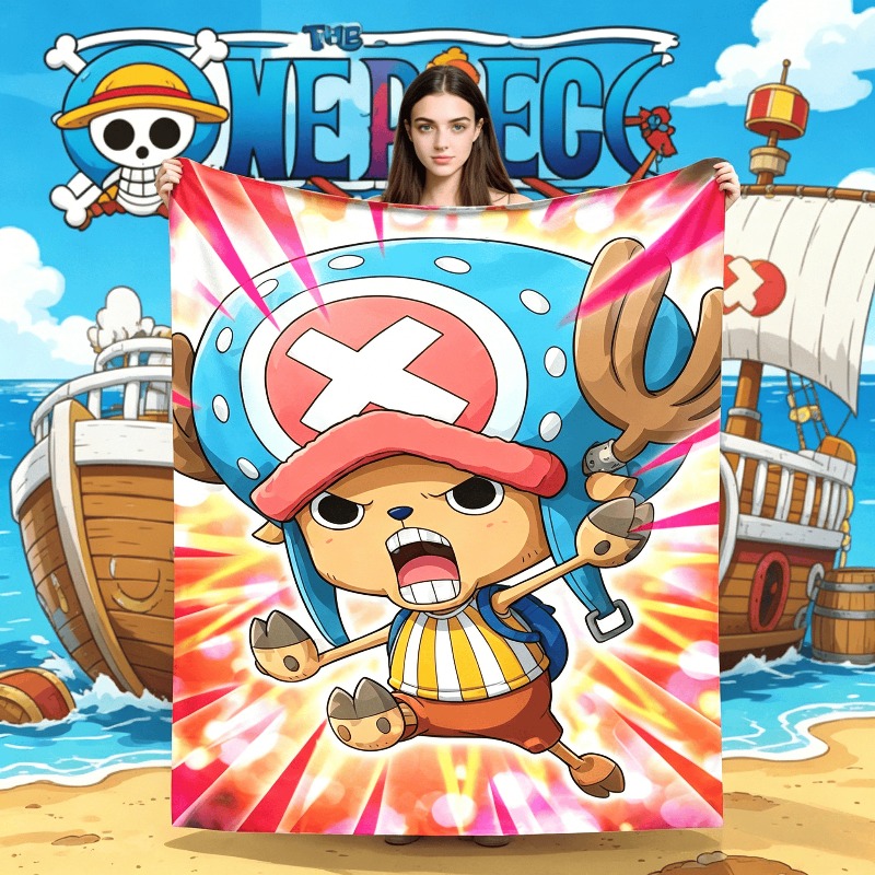 Tony Chopper Flannel Blanket W - Winter Clothing Anime 评论和价格