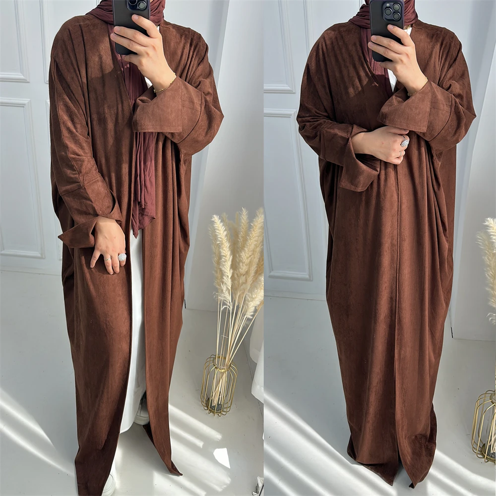 Winter Open Abaya for Women Su - Winter Clothing Dubai 评论和价格