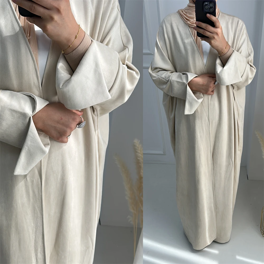 Winter Open Abaya for Women Su - Winter Clothing Dubai 评论和价格