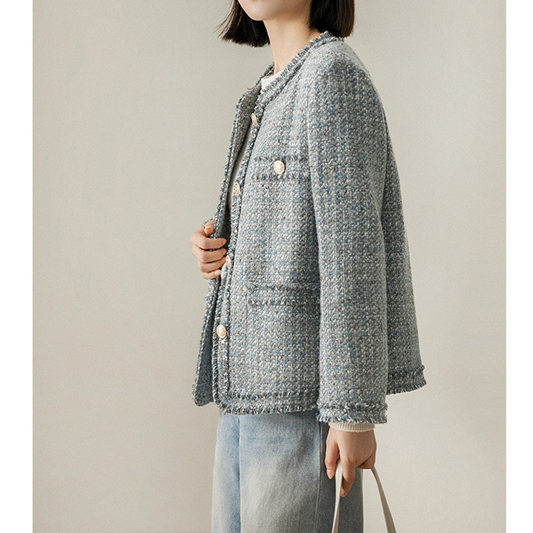 Wool High-end Fringed Small Fr - Winter Clothing In French 评论和价格