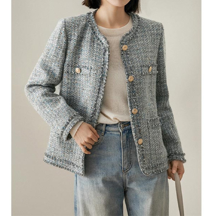 Wool High-end Fringed Small Fr - Winter Clothing In French 评论和价格